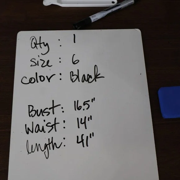 AQUA One Shoulder Fringed Sleeve Sheath Dress Womens 6 Black Formal Holiday NWT - Picture 15 of 16